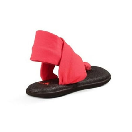 Sanuk Sanuk Women S Yoga Sling 2 Coral Flip Flops Walmart Com