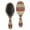Red and Brown, variant on Green Christmas Tree Pattern Hair Brush,Girls Detangling Hair Brush,Glide Through Tangles with Ease for Wet & Dry Hair,8.8"X2.8"