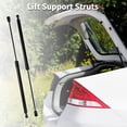 thumbnail image 2 of Unique Bargains Lift Supports Struts for Hyundai Tiburon Coupe 2003-2008 Rear Hatch Gas Spring Black 2PCS, 2 of 7