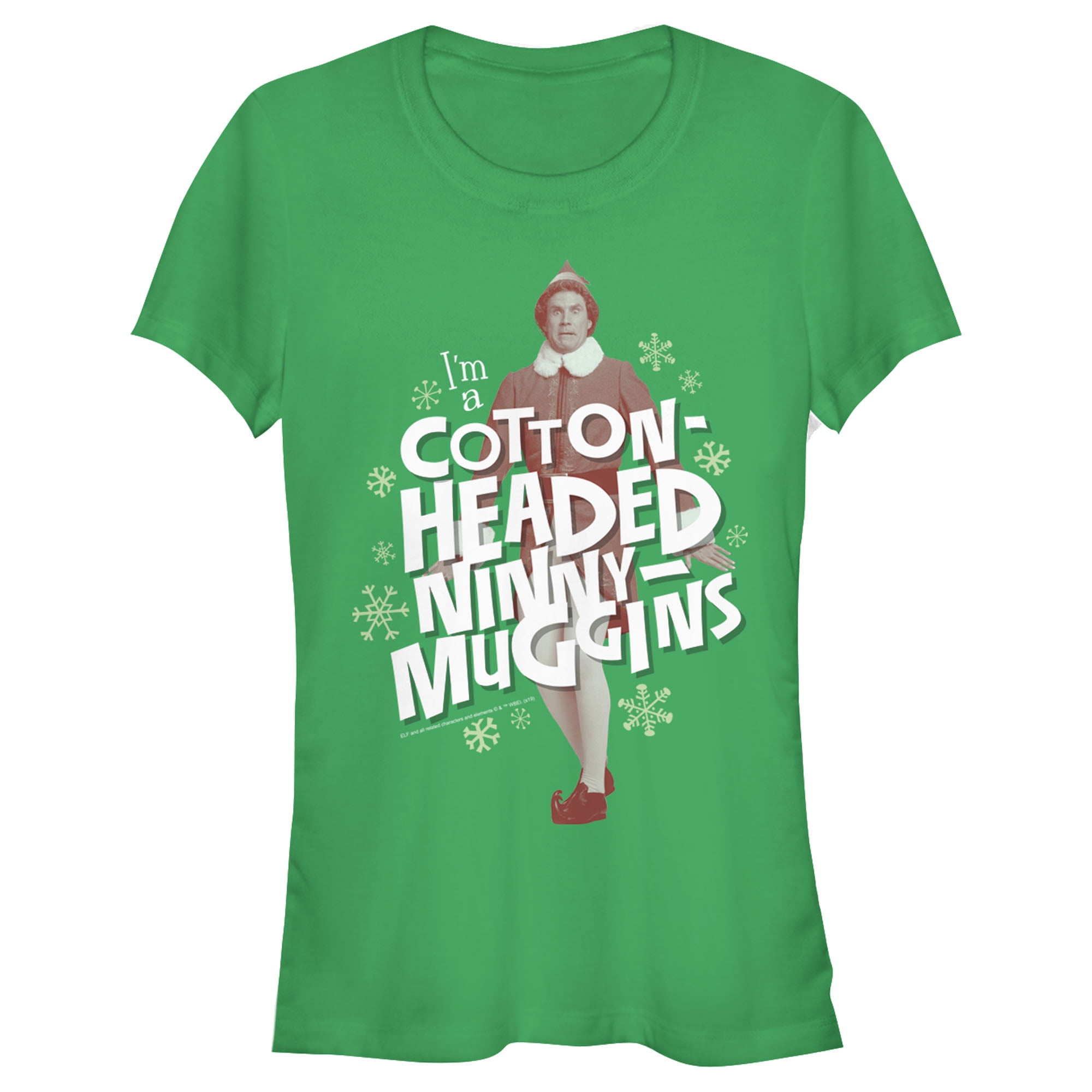 Elf Elf Juniors' CottonHeaded Ninny Muggins Buddy TShirt
