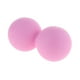 thumbnail image 1 of Bola de Alivio de Gimnasio Cola Doble Bola rosa Bola de masaje de lacrosse, 1 of 7