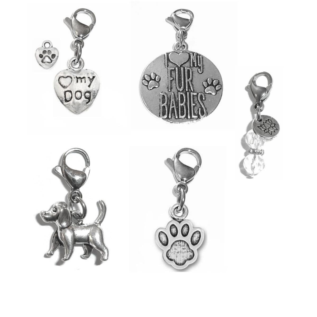 dog charms for charm bracelets