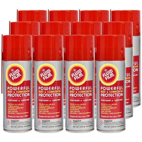 Aceite penetrante Fluid Film, paquete de 12, 350 ml cada uno