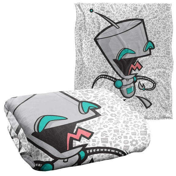 Invader Zim Blanket, 50"x60" Laughing Gir Silky Touch Super Soft Throw Blanket
