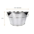 thumbnail image 5 of BREKX Old Tavern Round Silver Beverage Tubs, Rustproof, 5 of 8