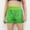 Green, variant on Kids Boys Girls Summer Shorts 5-14Y Solid Stretch Reflective Sequin Slim Loose Multi Wear Bottoms