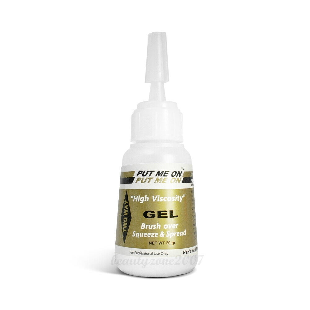 Put Me On Brush Gel Nail Glue For Dipping Powder Silk Medium Thick