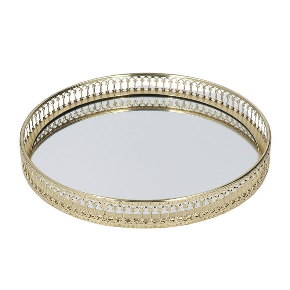 Storage Tray, Geometric Shape Side Mirror Tray Decorative Practical For Home