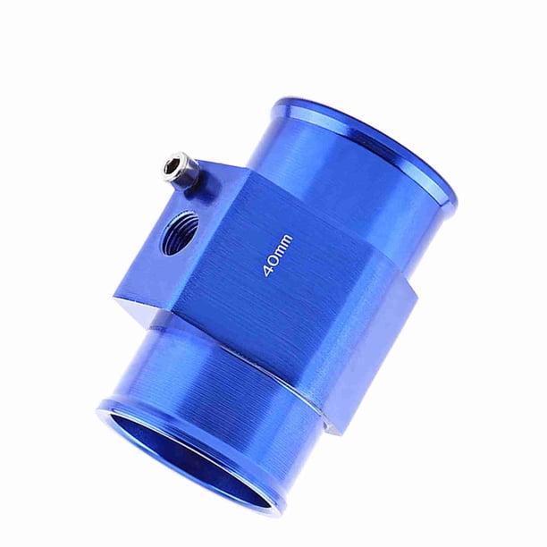Adaptador De Sensor De Temperatura De Tubería De Junta, Adaptador De Sensor De Temperatura De Manguera De Tubería De Junta De Temperatura De Agua De Coche De Metal Universal Azul