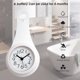 thumbnail image 4 of Reloj de baño sencillo, cocina, reloj de ventosa doméstico impermeable y silencioso, 4 of 6
