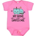 thumbnail image 3 of Inktastic Mimi Loves Me Unicorn Cat Girls Baby Bodysuit, 3 of 5
