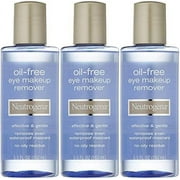 Neutrogena Cleansing Oil-Free Eye Makeup Remover, 5.5 Fluid Ounce (Pack of 3)