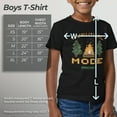 thumbnail image 5 of Boys Minecraft Campfire Survival Mode T Shirt, 5 of 10