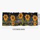thumbnail image 2 of Cortina de ventana de girasol, decoración de cortina de cocina/living room, cortina de ojal para barra de cortina, 18 X 54 pulgadas, 2 of 6