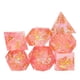 thumbnail image 1 of Kit de dados, kit de dados de 7 piezas, dados incisivos de resina epoxi, juego de dados de resina rosa, valor excepcional, 1 of 5