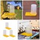 thumbnail image 4 of 3 piezas Alimentador de abejas Alimentadores de agua de la colmena Dispensador de agua de agua Copas de agua de abejas, 4 of 6