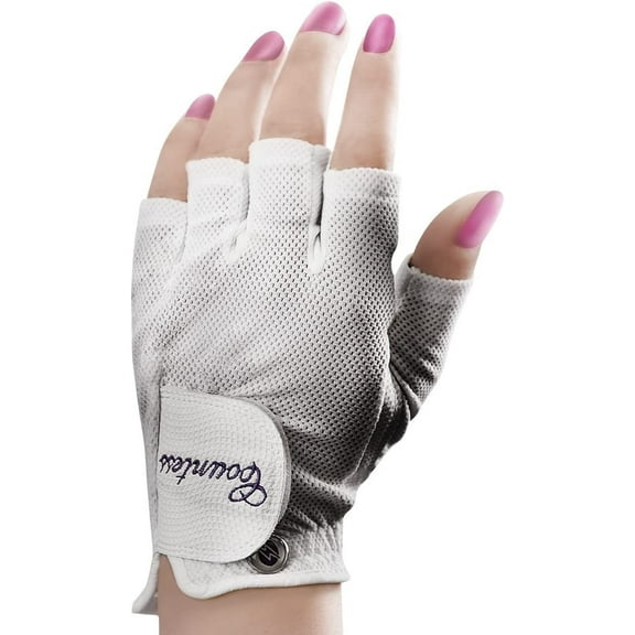 Powerbilt Countess Half-Finger Golf Glove
