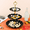 Black, variant on Bxaolu Cupcake Stand, 3 Tier Serving Tray Cupcake Dessert Candy Fruit Display Holder for Wedding, Christmas, Baby Shower Birthday Tea Party