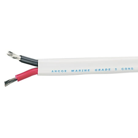 Ancor 121310 Flat Duplex Safety Cable - 12/2 (2x3mm) 100