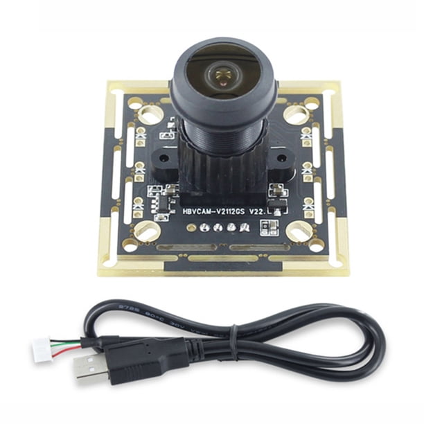 WDOplteas Placa Módulo Cámara OV9732 1MP 1280x720 Enfoque Manual 180 Grados MJPG/YUY2
