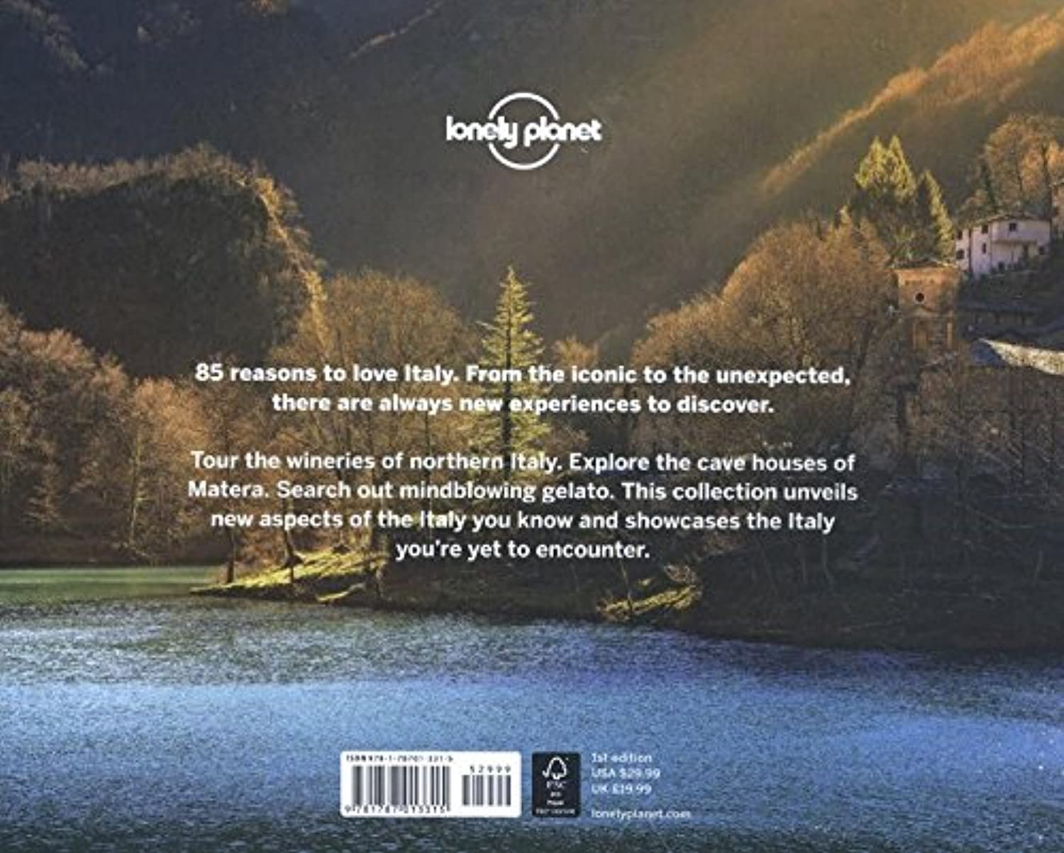 Italy　Lonely　Planet　Travel　Hardcover　Guide:　Experience
