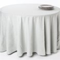 thumbnail image 1 of Saro Lifestyle 7417.A132R Nappe Ronde en Lin Scintillant Classique - Aqua, 1 of 1