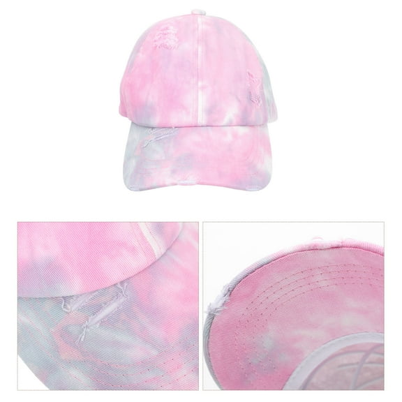 UPOUART Womens Pink Bucket Hat Cloth Baseball Cap Trendy Outdoor Sports Accessory