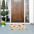 thumbnail image 5 of Yayeee Doormat for Inside 20"x32" Absorbent Low-Profile Washable Non-Slip Rubber Backed Entryway Rug, Sunflowers and Leaves Pattern, 5 of 8