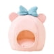 thumbnail image 3 of Linda cama para gatos, nido cálido, caseta para perros, parte inferior antideslizante, acogedora cueva para gatitos, tienda para gatos, casa para , Rosado Gloria cama de gato de peluche, 3 of 9