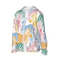 thumbnail image 2 of Fotbe Zebra Colourful Men's Women's UPF 50+ Sun Protection Jacket Hooded Cooling Shirt with Pockets Hiking Outdoor Performance-X-Large, 2 of 9