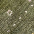 thumbnail image 4 of Rugsotic Carpets Handmade Rugs Hand Knotted Loom Rectangle 6'x9' Green Wool for Indoor Use, 4 of 10