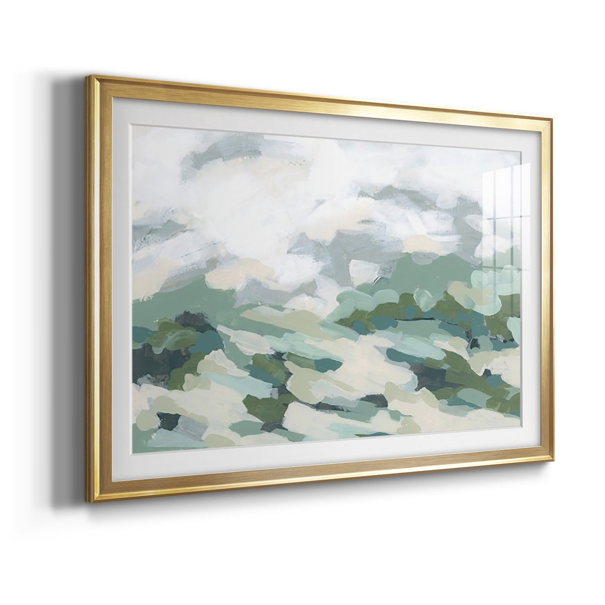 Verdant Hillside I Premium Framed Print - Ready to Hang