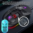 thumbnail image 1 of pitrice Game Mouse USB Wired RGB Light Gaming Mouse DPI Adjustable Portable Computer Accessory, Blue, 1 of 7