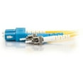 thumbnail image 2 of C2G 5m SC-ST 9/125 OS1 Duplex Single-Mode PVC Fiber Optic Cable (USA-Made) - Yellow - patch cable - 16.4 ft - yellow, 2 of 4