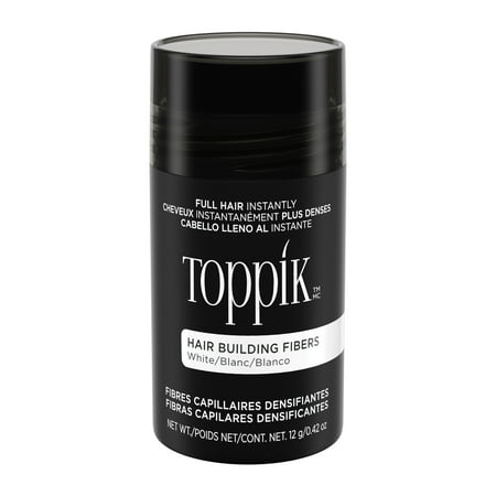 Toppik Hair Building Fibers White 12g Walmart Com