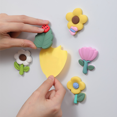 thumbnail image 3 of 5pcs Plant Fridge Magnet, Fridge Magnets Decorative Fridge Magnet Powerful Fridge Magnet Cute Refrigerator Magnets for Fridge Locker Home and Office Decoration, 3 of 7