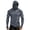 Light Blue #016, variant on Sun Protection Hoodies for Men with Mask Long Sleeve Fishing Camo Casual Summer Breathable Hooded Shirts, S