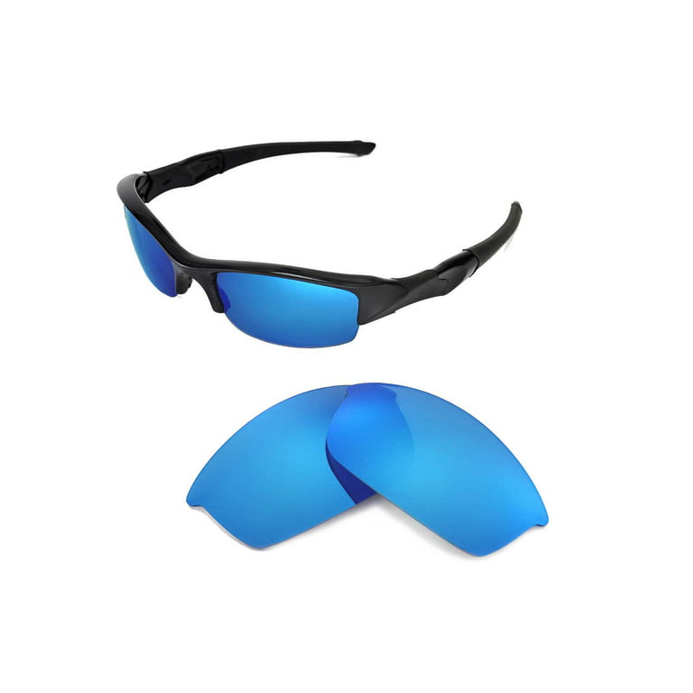 Gymnastik passage Himlen Walleva Ice Blue Replacement Lenses for Oakley Flak Jacket Sunglasses -  Walmart.com