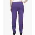 thumbnail image 5 of Alfred Dunner Womens Petite Shaping Tummy Control Flat Front Short Length Pant, 5 of 6