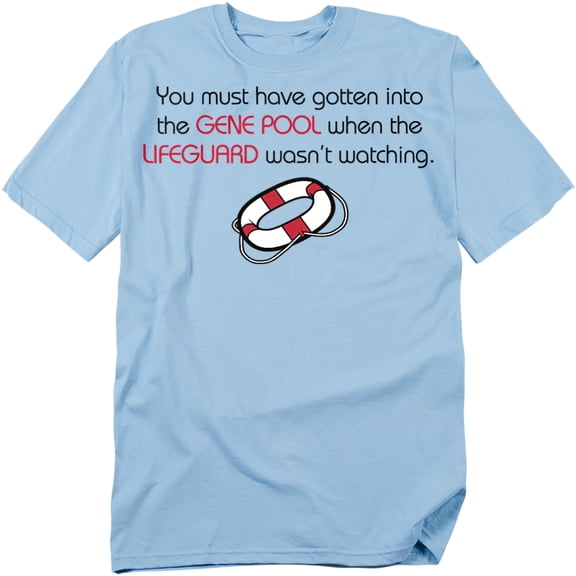 Gene Pool No Lifeguard T-Shirt Unisex Graphic Tee For Men & Women