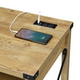 thumbnail image 5 of Durango 42-Inch Desk with Charging Station in Light English Oak Wood Finish, 5 of 8