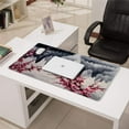 thumbnail image 3 of Gaming Mouse Pad, Desk Pad with Non-Slip Base Extended Large Mouse Pad XXL Keyboard Mouse Pad Desk Mat On Top of Desks for Work, Game, Office, Home - Japanese Cherry Blossom (31.5x15.7 in), 3 of 5