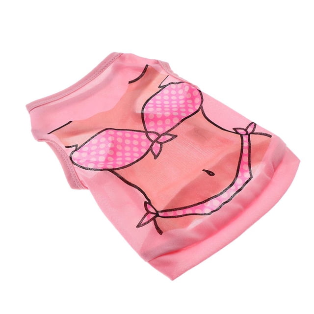 Ropa Perro Gato Yinane verano Primavera Moda Color Brillante Ecológico Duradero Ropa de verano para perros