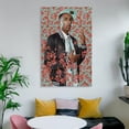 thumbnail image 6 of Portrait Painter Kehinde Wiley Painting Art Poster (22) Posters Wall Art Painting Canvas Gift Living Room Prints Bedroom Decor Poster Artworks 16x24inch(40x60cm), 6 of 6
