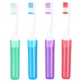 thumbnail image 1 of Oubit Oral Care Toothbrush,4pcs Fine Hair Oral Travel Toothbrush Toothbrush Built for Professionals, 1 of 9
