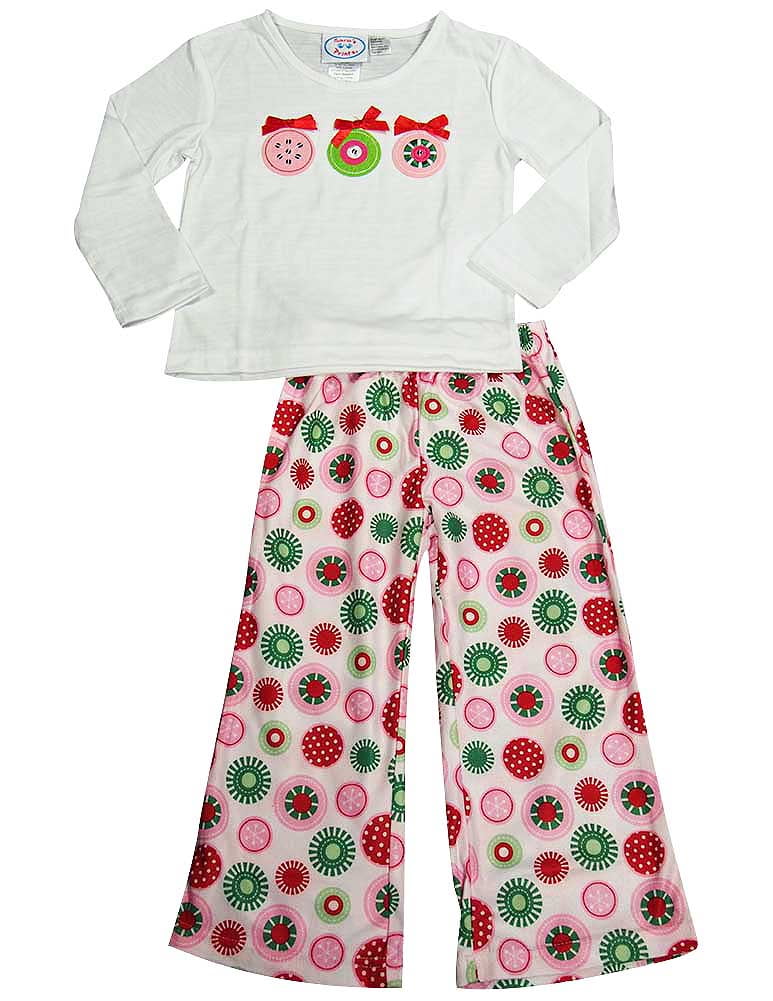 Saras Prints Unisex Kids Two-Piece Pajama Set