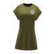 thumbnail image 4 of Vestido corto de verano para mujer, vestido sencillo de primavera con cuello redondo para trabajar y caminar , L L, 4 of 7