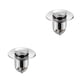 thumbnail image 2 of Ounissouiy Filtro de tapón de fregadero, accesorio de repuesto, tapón de filtración, filtros de lavabo Tipo 1 2Conjunto, 2 of 6