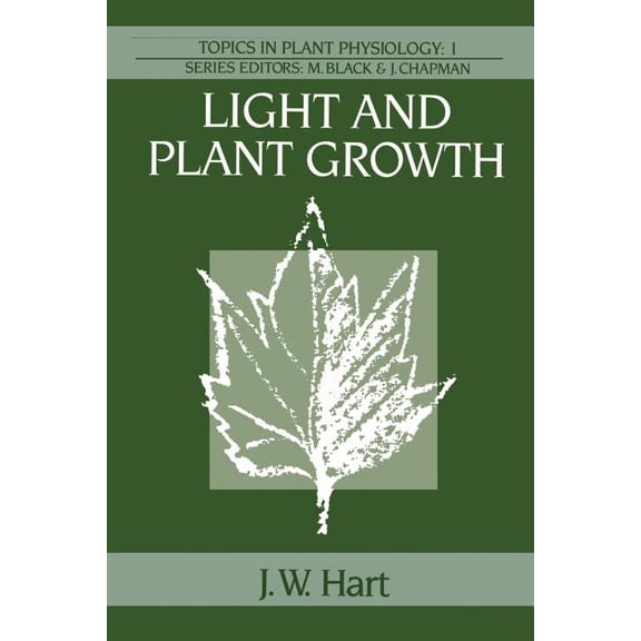 Topics in Plant Physiology Light and Plant Growth, Book 1, (Paperback)