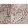 thumbnail image 3 of Ambesonne Leafy Design Quilted Coverlet 2 Pcs, Soft Colors Palm Leaf, Twin Size, Blush and Dried Rose, 3 of 4